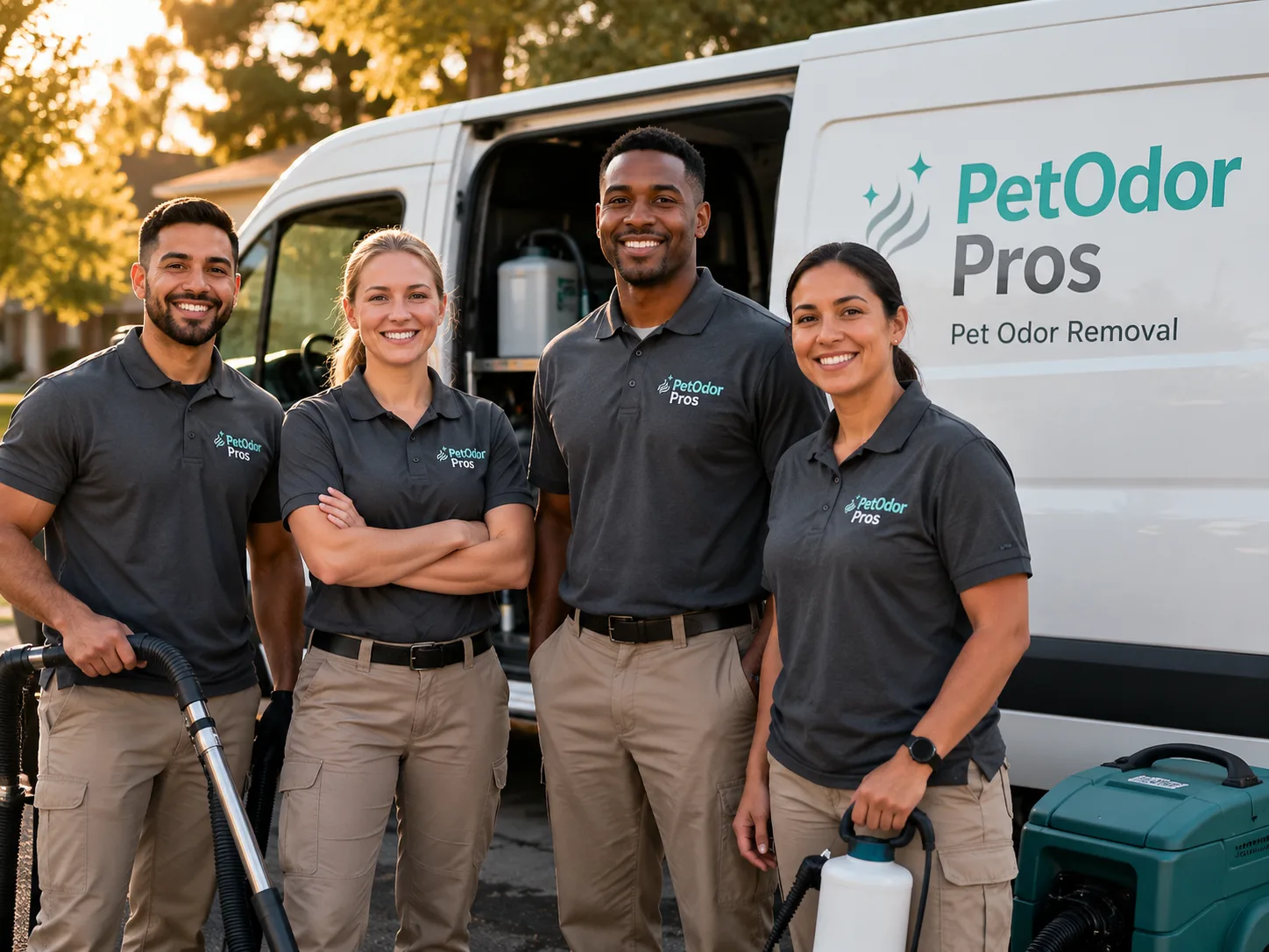 Pet Odor Removal team serving Camas Valley, OR